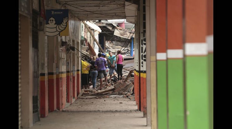 Terremoto Ecuador